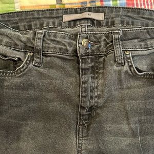 Joes jeans washed black/gray skinny ankle jeans (28)